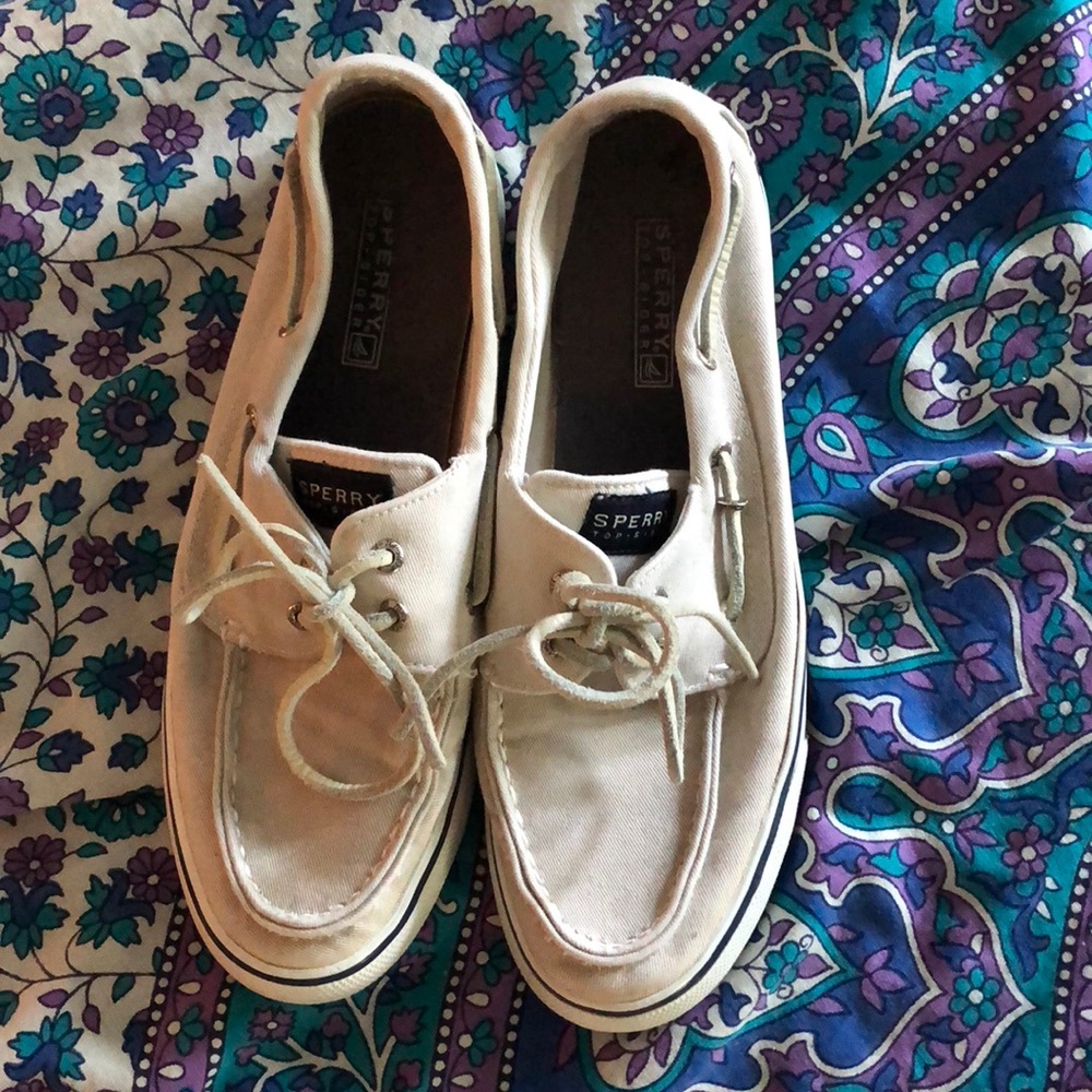 White Sperrys